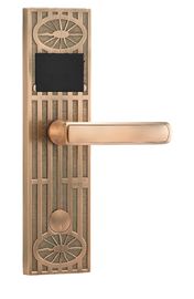 Sistema della serratura di porta dell'hotel dell'oro facendo uso della carta 125KHz o 13.56MHz di Rfid