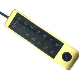 Video tastiera del sistema del controllo di accesso del telefono della porta in lega di zinco con Palting