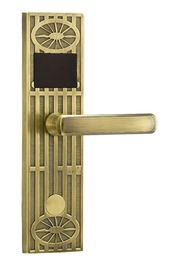 Sistema della serratura di porta dell'hotel dell'oro facendo uso della carta 125KHz o 13.56MHz di Rfid