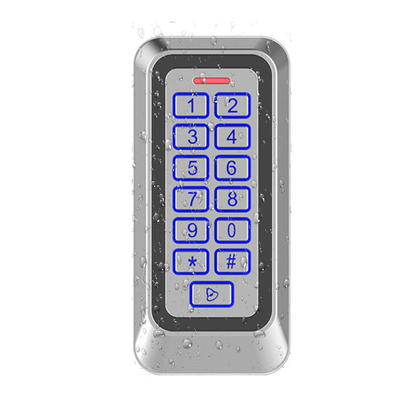 Controllo di accesso con scheda EM/MF Ip67 con tastiera retroilluminata