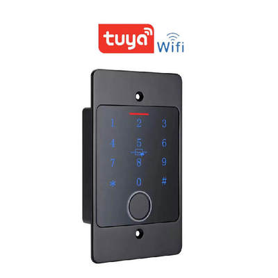 Outdoor Waterproof Metal Fingerprint & Keypad Access Control – Tuya WiFi Standalone Embedded