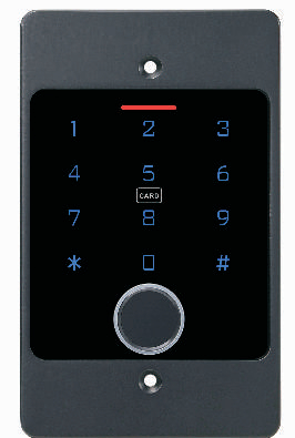 Cassa in metallo impermeabile per esterni Smart Tuya Wifi Autonomo Controllo di accesso a impronte digitali incorporato con tastiera