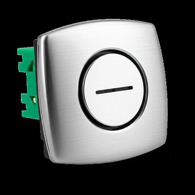 Pulsante di uscita d'emergenza con finitura di sabbiatura 86 * 50mm Puro rame Nicchio di rivestimento porta rilascio