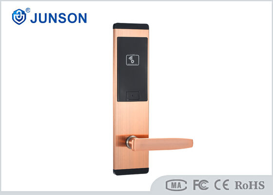 Stainless Steel RFID Hotel Door Lock with Fast <1s Response and 200 Guest Card Capacity