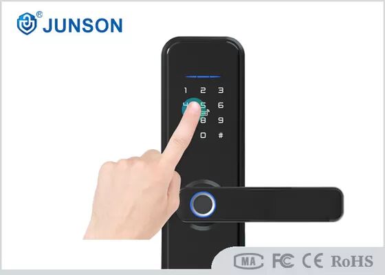 Serratura Intelligente con Impronta Digitale e Sensore 500DPI, Accesso Multiplo e Pannello in Lega di Alluminio