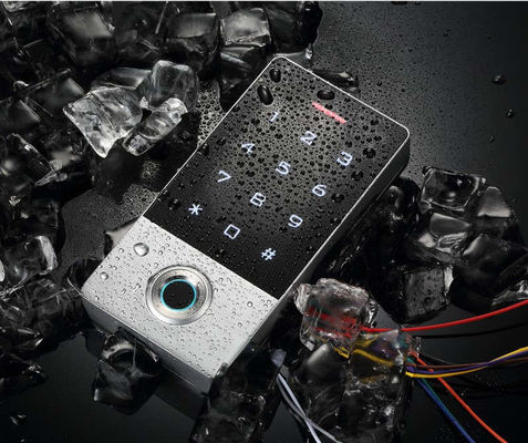 Lettore di tastiera per controllo accessi RFID con impronte digitali impermeabile IP68 - Tuya Smart abilitato