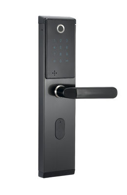 Il nero autonomo delle serrature di porta di riconoscimento dell'impronta digitale degli ss 500DPI
