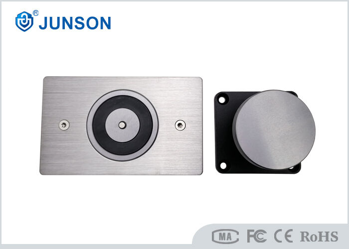 Blocco porta elettromagnetico in acciaio inossidabile 304 con pulsante di sblocco manuale per funzionamento a 12V/24V DC