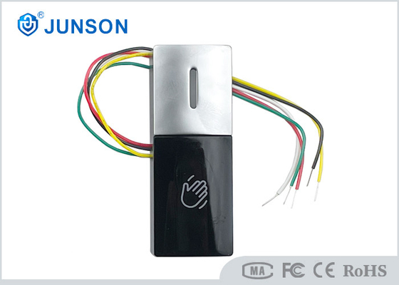 Mini No Touch Exit Button DC12V in lega di zinco impermeabilizza IP68 con l'indicatore del LED