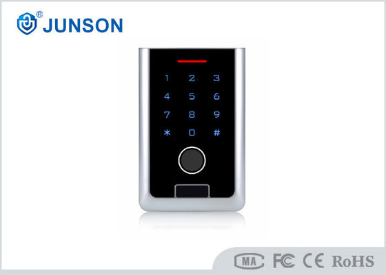 Controllo di accesso autonomo dell'impronta digitale di RFID con la cassa impermeabile del metallo