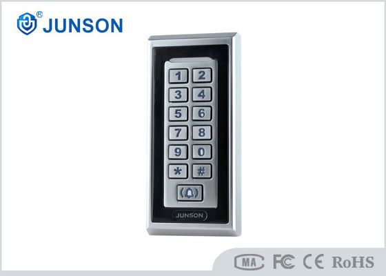 Regolatore autonomo JS-K353E del metallo dei bottoni impermeabili & retroilluminati RFID Access di chiave