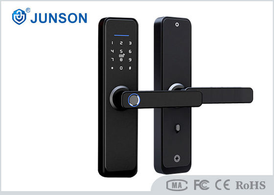 Materiale in lega di zinco delle serrature di porta dell'impronta digitale della serratura di Tuya Wifi Smart del touch screen per la casa