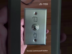 Controllo di accesso elettrico porta rilascio pulsante in acciaio inox