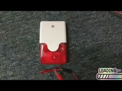 Sirena di sicurezza e lampadina