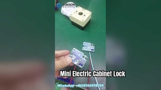 Sicurezza JUNSON · Mini serratura elettrica per armadio JS-4052/S