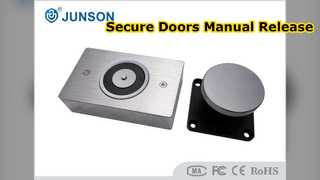 Sgancio manuale del supporto per porta in acciaio inossidabile