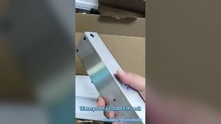 Serratura magnetica elettrica impermeabile da 1200 libbre